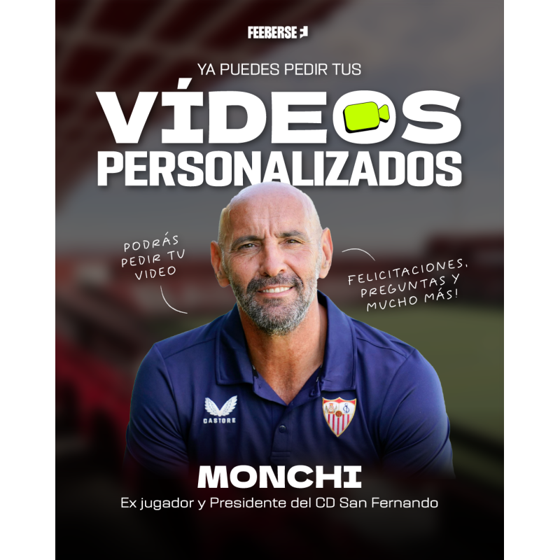 Feeberse|VIDEO PERSONALIZADO MONCHI35,00 €28,93 €FeeberseVIDEOS PERSONALIZADOS
