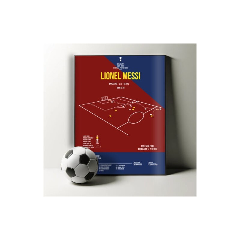 Feeberse|GOL MESSI GETAFE 5-2. IDA COPA DEL REY 20077,90 €6,53 €Total Futbol CardsLAMINAS Y CUADROS