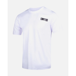 Master the Game White Tee – Camiseta blanca deportiva | Capitten