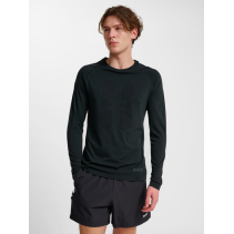 Camiseta manga larga Hummel HIIT Seamless – Negra