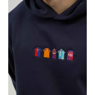 Sudadera Afición Barna | Hoodie Afición Barna con Capucha