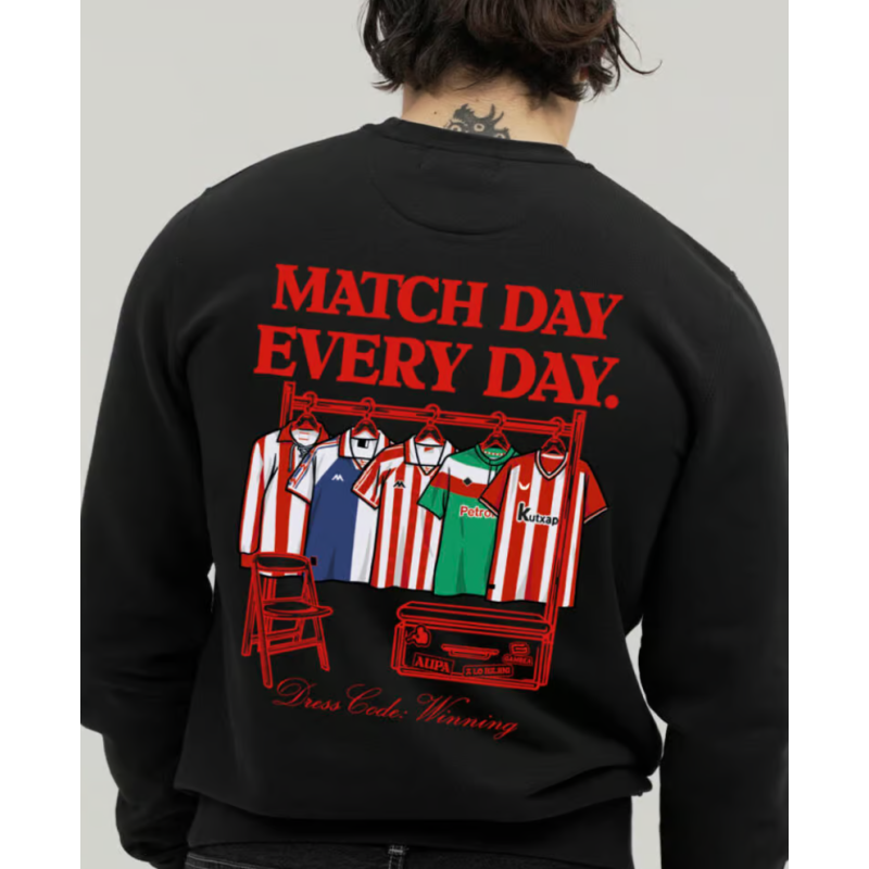 Feeberse|Sudadera Matchday Bacalao Black44,95 €31,58 €GambeaSudaderas