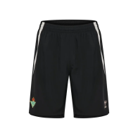 Pantalón corto entrenamiento Betis hombre negro y beige 25/26