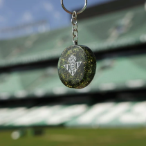 Llavero Real Betis Balompié con césped TIENDA REAL BETIS - Feeberse