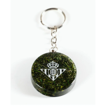 Llavero Real Betis Balompié con césped oficial
