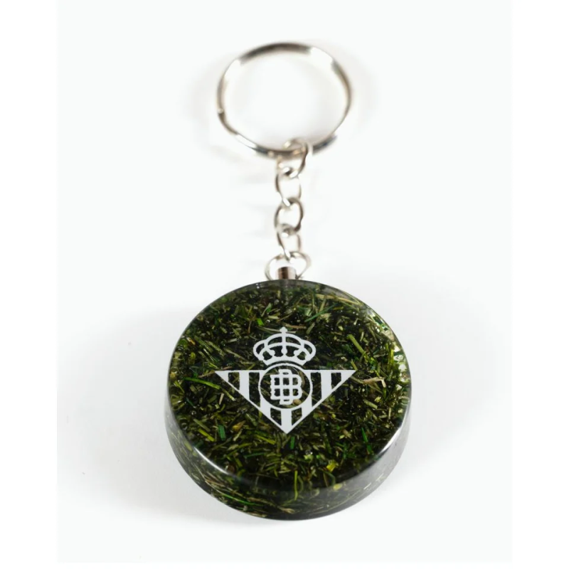 Llavero Real Betis Balompié con césped TIENDA REAL BETIS - Feeberse