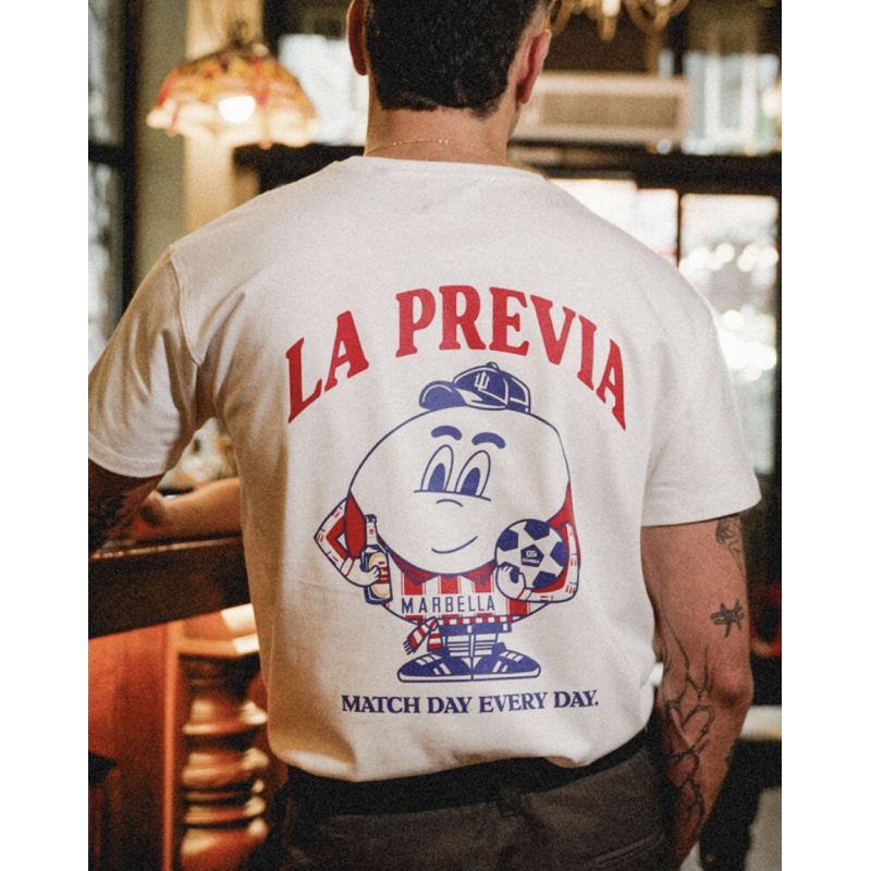 Feeberse|Camiseta fútbol retro La Previa Rojiblanca29,95 €21,04 €GambeaCASUAL