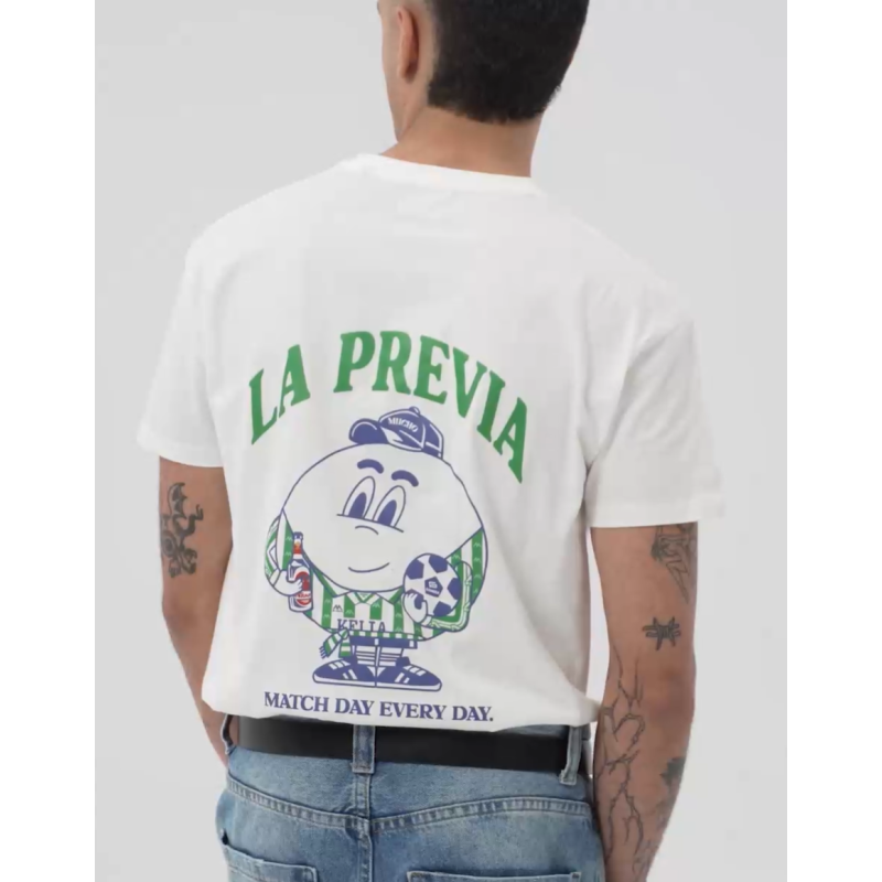 Feeberse|Camiseta fútbol retro La Previa Verdiblanca29,95 €21,04 €GambeaCASUAL