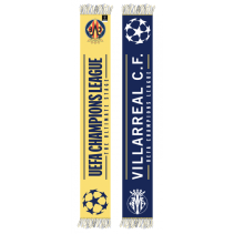 Bufanda Champions League Villarreal CF – Oficial Europa | Tienda Villarreal CF