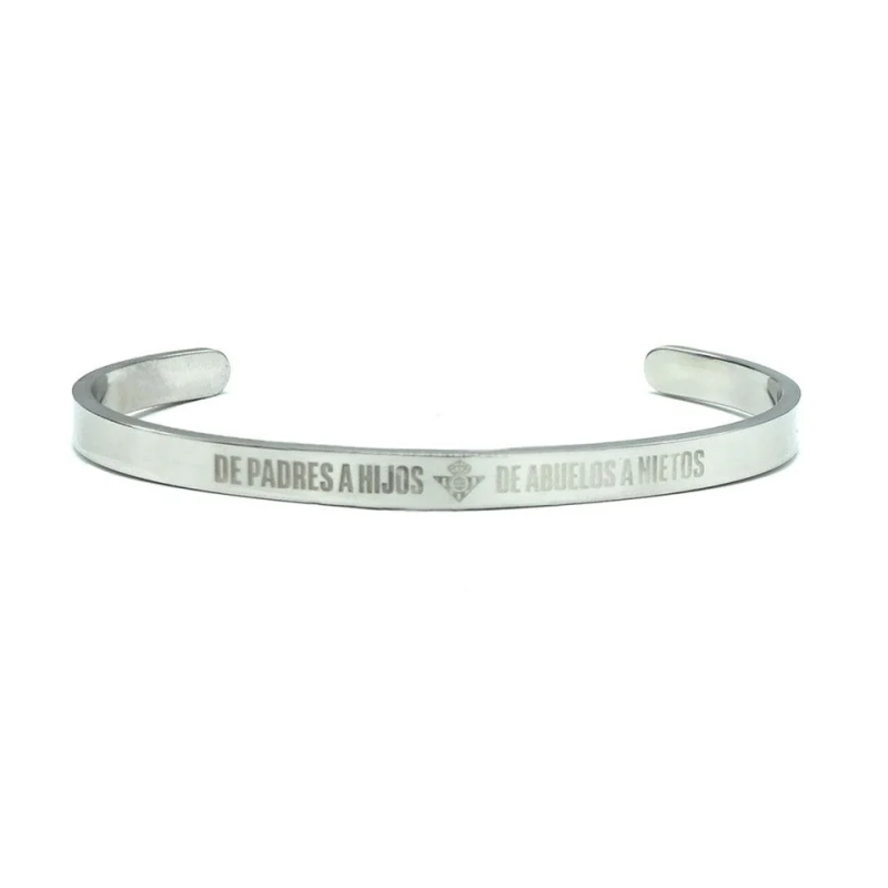 Feeberse|PULSERA / BRAZALETE RIGIDO DE ACERO REAL BETIS BALOMPIE39,90 €32,98 €TIENDA REAL BETISVARIOS